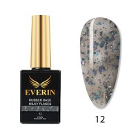 Rubber Cover Base Everin 15ml- MILKY FLAKES 12 - MF-12 - Everin.ro - 1