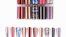 Set 10 folii de transfer 100x4cm. XKZ-57 - XKZ-57 - Everin.ro
