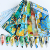 Set 10 folii de transfer 20x4cm. FT-LB10 - FT-LB10 - Everin.ro - 1