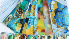 Set 10 folii de transfer 20x4cm. FT-LB10 - FT-LB10 - Everin.ro