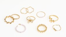Set 10 Inele Aurii Pentru Poze - Everin