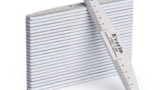 Set 50 Buc Pilă Semilună Everin 100/180 Model 3 | Pile Profesionale Manichiură