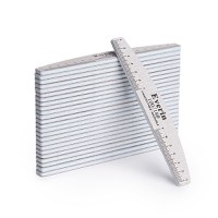 Set 50 Buc Pilă Semilună Everin 100/180 Model 3 | Pile Profesionale Manichiură - 1