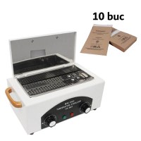 Set Sterilizator cu aer cald Pupinel CH-360T Calibrat si verificat tehnic + 10 pungi de sterilizare | EVERIN - 1