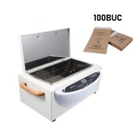 Set Sterilizator cu aer cald Pupinel KH-360B + 100 pungi de sterilizare | EVERIN - 1
