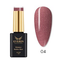 Shimmer Rubber Base Everin 15ml- 04 - SRB-04 - Everin.ro - 1