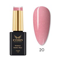 Shimmer Rubber Base Everin 15ml- 20 - SRB-20 - Everin.ro - 1