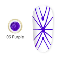 Spider Gel Nail Art CANNI 8ml Mov - SP6 - Everin.ro - 1