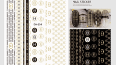 Sticker decor unghii DH-154 - DH-154 - Everin.ro