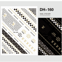 Sticker decor unghii DH-160 - DH-160 - Everin.ro - 1