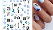 Sticker decor unghii F820 - F820 - Everin.ro