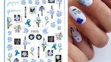 Sticker decor unghii F820 - F820 - Everin.ro