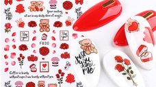 Sticker decor unghii F830 - F830 - Everin.ro
