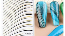 Sticker decor unghii FL3014 - FL3014 - Everin.ro