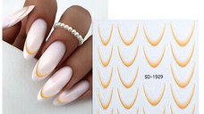 Sticker Decor Unghii French Color SD-1929 - Everin