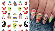 Sticker Decor Unghii Halloween LS-J86 - LS-J84 - EVERIN