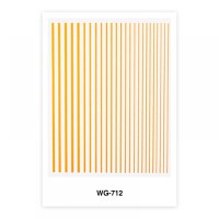 Sticker Decor Unghii Linii Portocalii – Accente Vesele și Moderne | EVERIN - 1