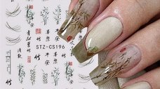 Sticker decor unghii STZ-CS196 - STZ-CS196 - Everin.ro