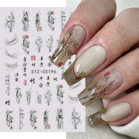 Sticker decor unghii STZ-CS196 - STZ-CS196 - Everin.ro - 1