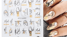 Sticker decor unghii STZ-SJ002 - STZ-SJ002 - Everin.ro