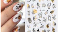 Sticker decor unghii STZ-SJ005 - STZ-SJ005 - Everin.ro
