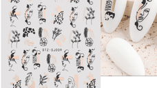 Sticker decor unghii STZ-SJ009 - STZ-SJ009 - Everin.ro
