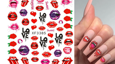 Sticker decor unghii XF3385 - XF3385 - Everin.ro