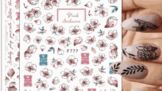 Sticker pentru decorarea unghiilor F777 - F779 de la EVERIN