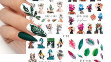 Tatuaj Decor Unghii 4 Modele I-12 - I-12 - Everin.ro