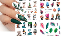 Tatuaj Decor Unghii 4 Modele I-12 - I-12 - Everin.ro