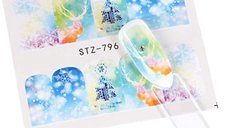 TATUAJ DECOR UNGHII IARNA STZ-796 - STZ-796 - Everin.ro