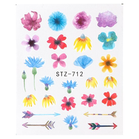 Tatuaj decor unghii STZ-712 - STZ712 - Everin.ro - 1