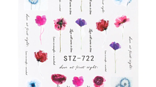 Tatuaj decor unghii STZ-722 - STZ722 - Everin.ro