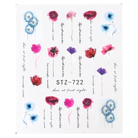 Tatuaj decor unghii STZ-722 - STZ722 - Everin.ro - 1