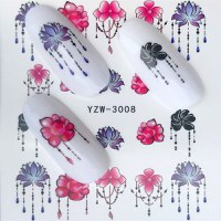 Tatuaj decor unghii YZW-3008 - YZW-3008 - Everin.ro - 1