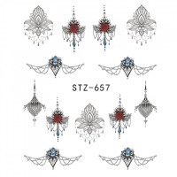 Tatuaj decor unghii YZW-3016 - YZW-3016 - Everin.ro - 1
