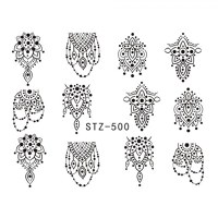 Tatuaj decor unghii YZW-3017 - YZW-3017 - Everin.ro - 1