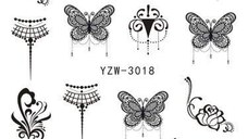 Tatuaj decor unghii YZW-3018 - YZW-3018 - Everin.ro