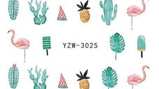Tatuaj decor unghii YZW-3025 - YZW-3025 - Everin.ro