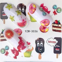 Tatuaj decor unghii YZW-3036 - YZW-3036 - Everin.ro - 1