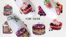 Tatuaj decor unghii YZW-3038 - YZW-3038 - Everin.ro