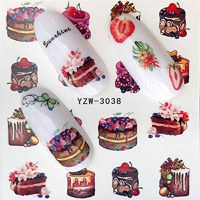 Tatuaj decor unghii YZW-3038 - YZW-3038 - Everin.ro - 1