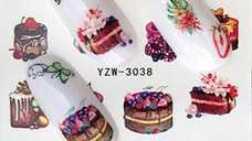 Tatuaj decor unghii YZW-3038 - YZW-3038 - Everin.ro