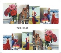 Tatuaj decor unghii YZW-3041 - YZW-3041 - Everin.ro - 1