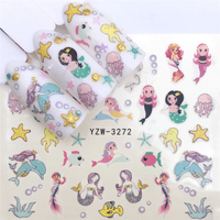 Tatuaj decor unghii YZW-3272 - YZW3272 - Everin.ro - 1