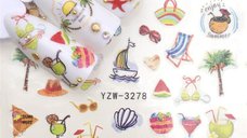 Tatuaj decor unghii YZW-3278 - YZW3278 - Everin.ro