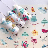 Tatuaj decor unghii YZW-3296 - YZW3296 - Everin.ro - 1