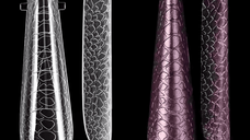 Tipsuri Migdala Ruseasca Full 3D Snake Skin Everin – 120 Buc