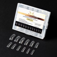 Tipsuri Smart Forms Natural Oval Dual Numerotate – 120 Buc | Everin - 1