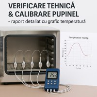 Verificare Pupinel (sterilizator cu aer cald) – 4 canale, raport detaliat cu grafic temperatură | Everin - 1